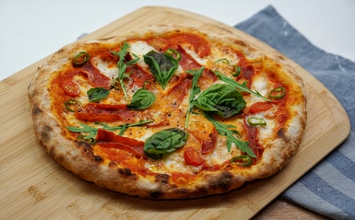 Italian-made stainless steel pizza ovens
