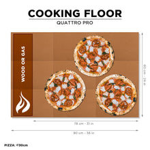 Load image into Gallery viewer, Quattro pro wood gas pizza oven TOP