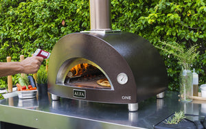 Alfa Nano compact wood fired pizza oven - 1 pizza capacity -